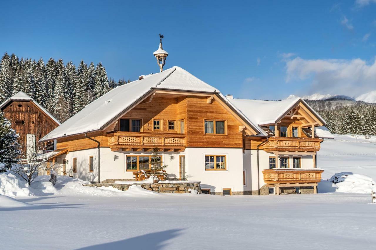 Biobauernhof Gast Apartment Mariapfarr Exterior photo